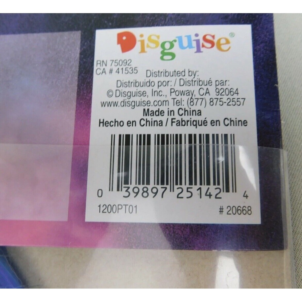 Disney Descendants 3 Girls Curly Mal Wig Halloween Costume Accessory‎ #6741 - Picture 5 of 5